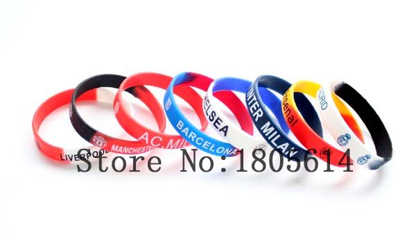 2pcs silicone Wristband di gomma di sport del braccialetto di elasticit/à eccellente di sport per le donne uomini bambini