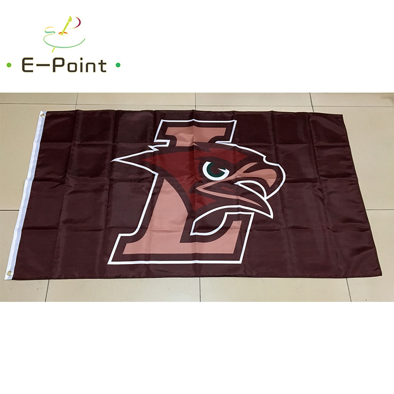 NCAA Lehigh Mountain Hawks drapeau en polyester 3 pieds * 5 pieds (150 cm * 90 cm) drapeau bannière décoration volante maison jardin cadeaux exté