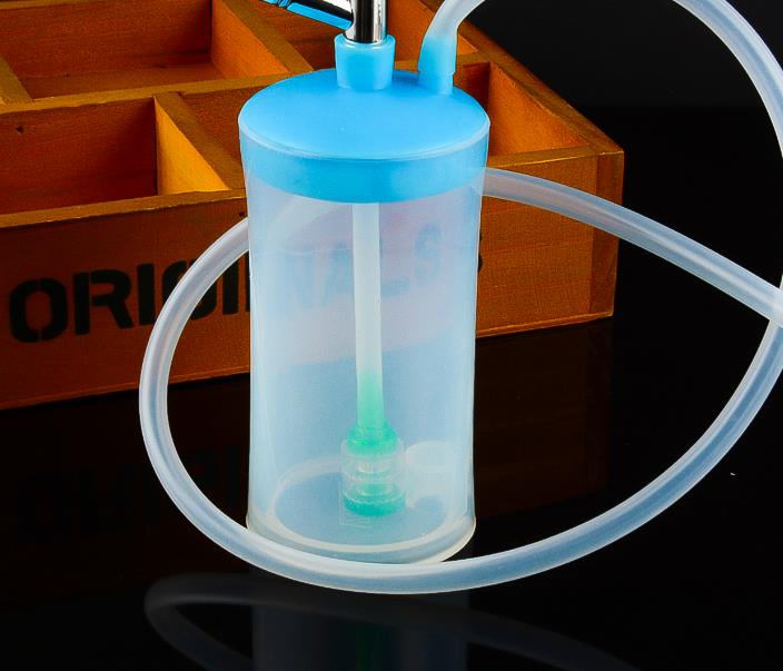 

Anti-drop [soft silicone] Hookah, Send the pot accessories, glass bongs, glass water pipe, smoking, color style random delivery
