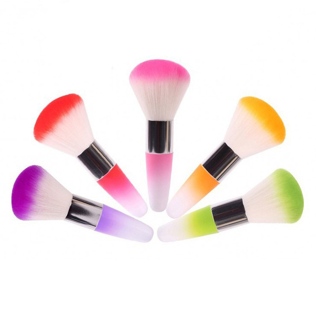 Nail Brushes For Acrylic UV Gel Nail Art Dust Cleaner Nail Dust Brushes Foundation Brush Makeup Brush-image-404914870