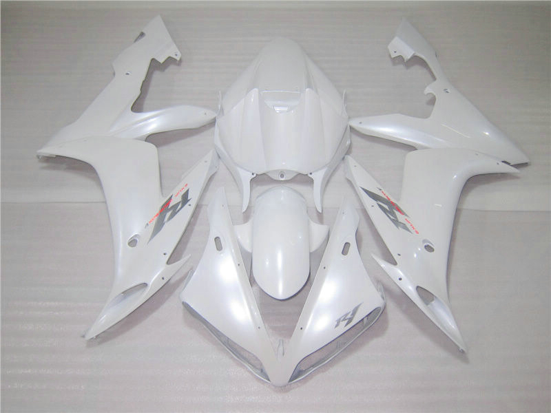 

Injection molded top selling fairing kit for Yamaha YZFR1 2004 2005 2006 white fairings YZF R1 04-06 OT23, Same as picture