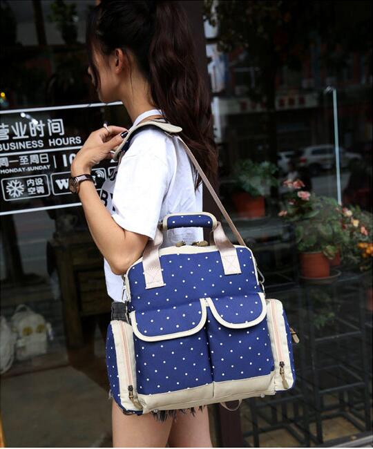 

Fashion Multi-function Mummy Bag Waterproof Nylon Mummy Backpacks Diaper Bags MS 002