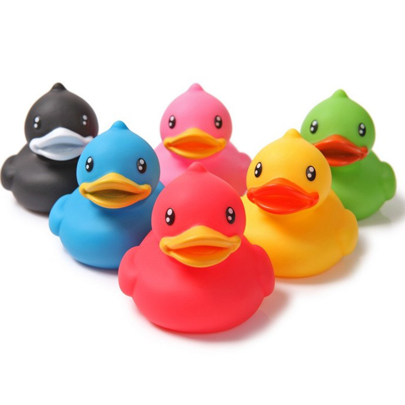 plastic rubber ducks