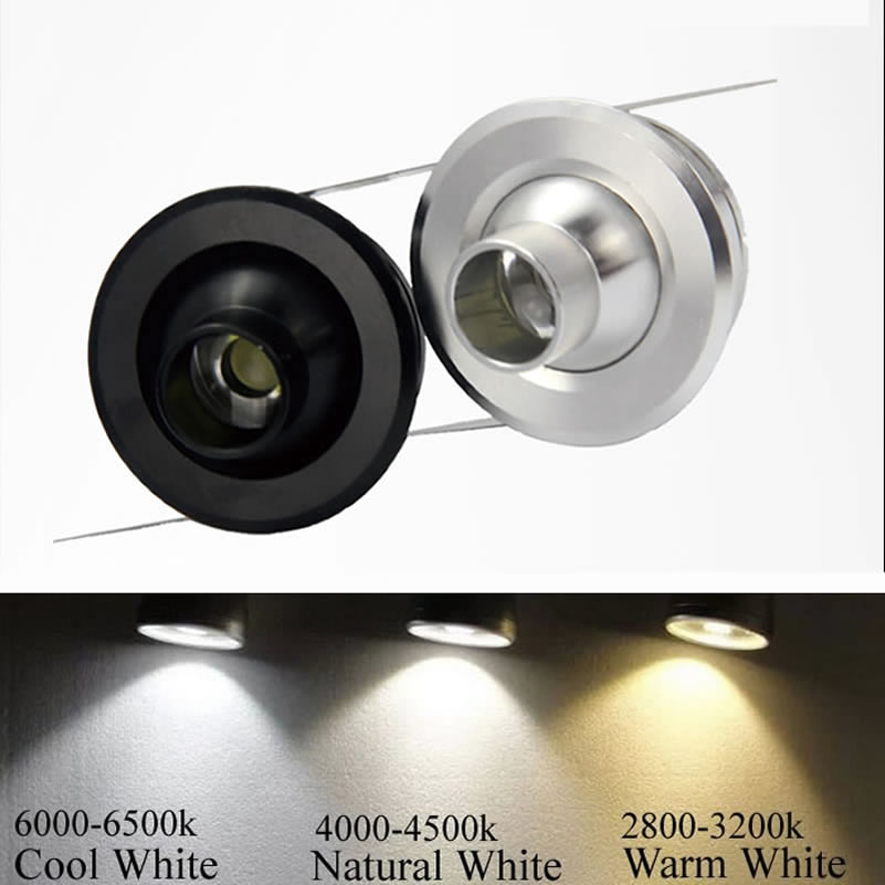 

High power 3W Mini led cabinet light AC110-240V mini led spot downlight include led drive ceiling lamp mini light CE ROHS UL