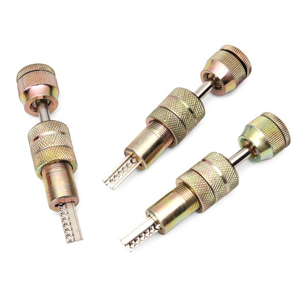 

3 Pcs Telescopic Kaba Dimple Lock Quick Forced Open Tools Lock Pick Set Lock Pick Tools Locksmith Tools