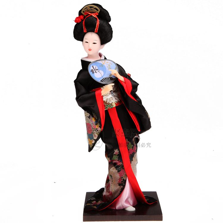 muñecas geisha de porcelana