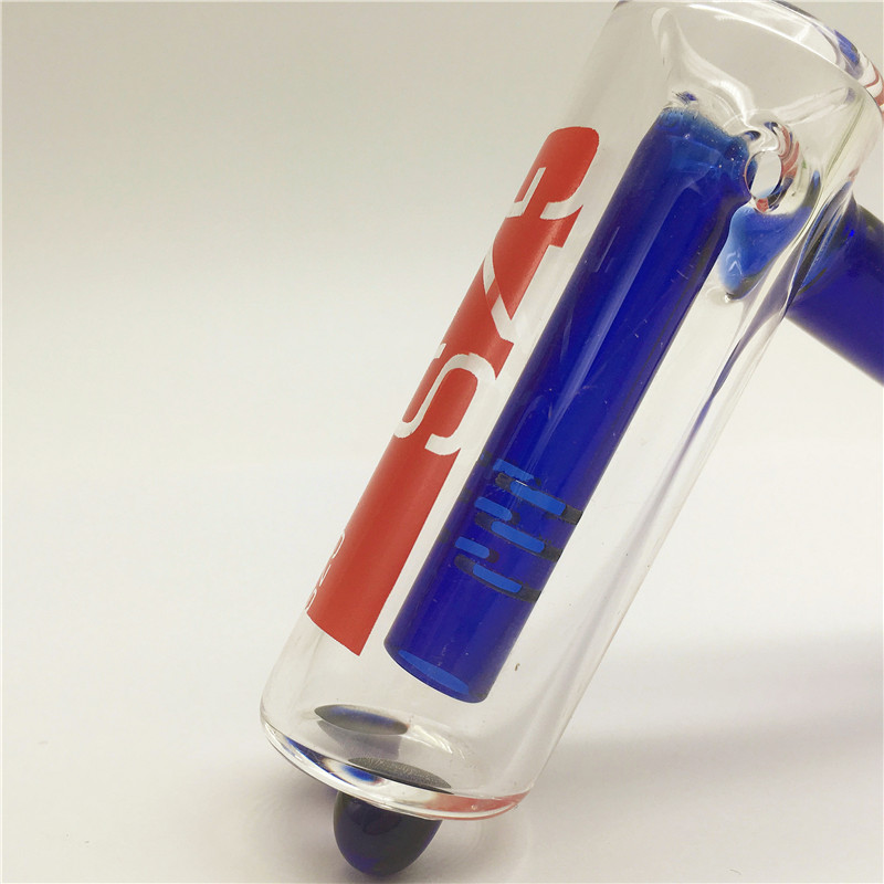 

Glass Hand Pipes Glass Hammer Pipe Percolator Bubblers Creative Colorful Highest Quality glass bong mini bongs hookahs