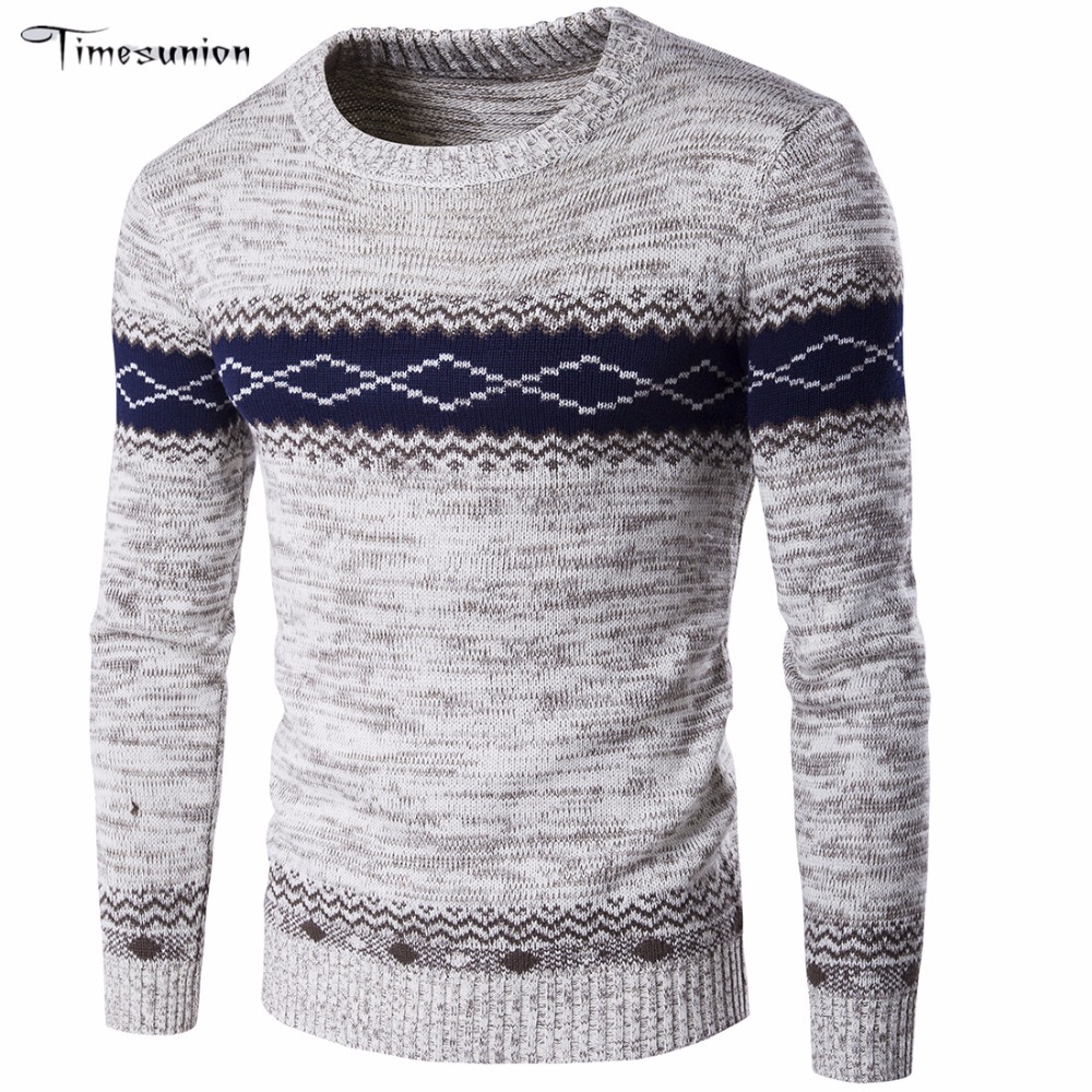 Wholesale- 2016 New Men Casual Sweater Fashion Clothes Homme Sudaderas Sweaters For Men