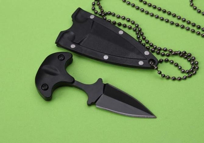 

hot sale claw folding /puching fixed blade knife hunting / camping tools outdoor tools 440C blade ABS sheath