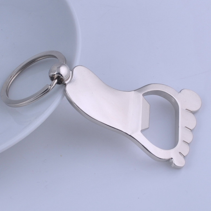 

Alloy Bigfoot bottle opener key chain keychains wedding favors Baby Shower Party gift key ring