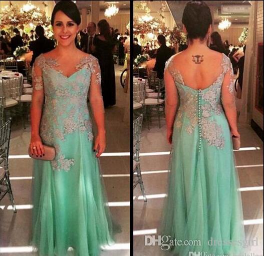 mint mother of the bride dresses