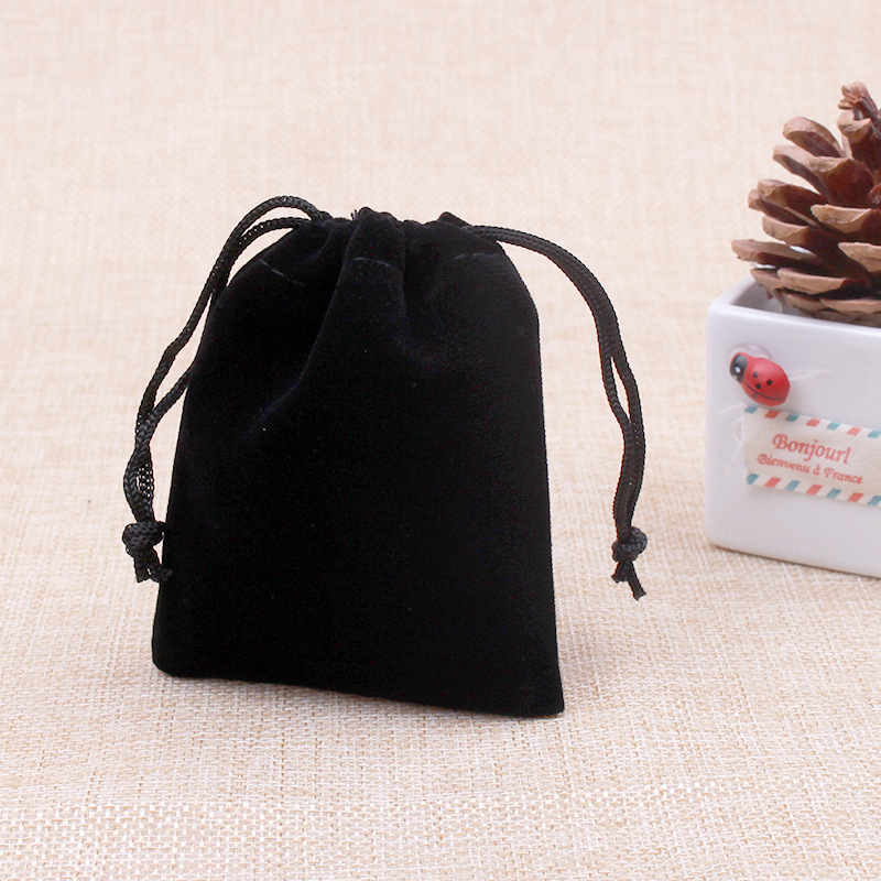 

1pcJewelry Packing Velvet bag 7x9cm,packaging bags Drawstring Gift bags & Pouches