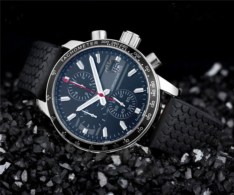 

Fashion men stainless watches high quality men Chronograph wrist watch 529 Wholesale watches, Red hand