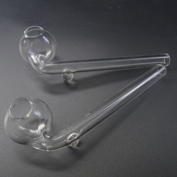 

12Pcs Glass Smoking Pipes Clear Colors Knot Glass Pips G1
