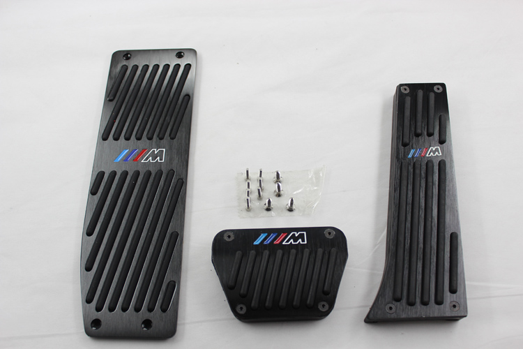 High Quality Non-slip Accelerator Gas Fuel Brake Foot Rest Pedal Pads For BMW 1,3 Series X1 E39 E46 E87 E90 E91 E92,Car Styling