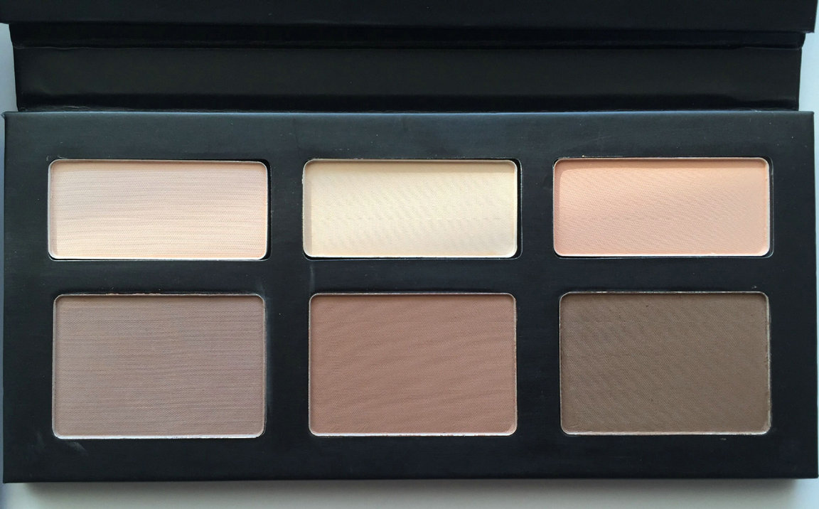 

1pc New Makeup Bronzers Highlighters Face Shade Light Contour Palette 6 Colors Palette, As picture