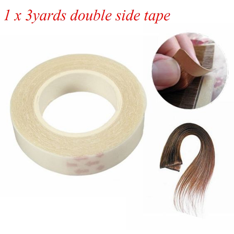 

1pcs HIGH QUALITY 1cm*3m Double-Sided Adhesive Tape for Skin Weft Hair Extensions - super adhensive tape