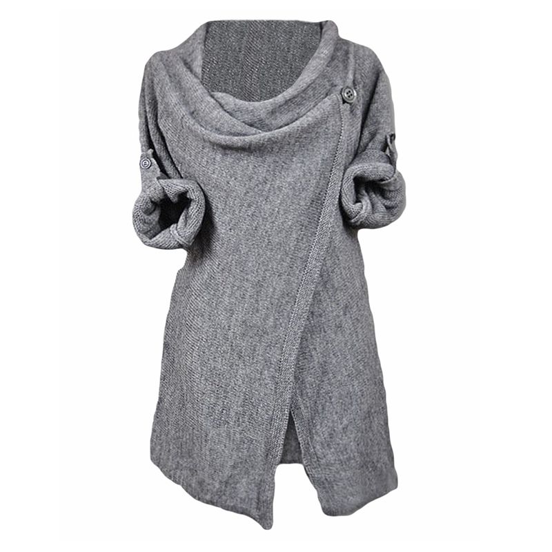 Wholesale-2016 Autumn Winter Clothes Women Casual Solid Sweaters Pullovers Long Sleeve O Neck Knitted Blouse Tops Sweater Plus Size