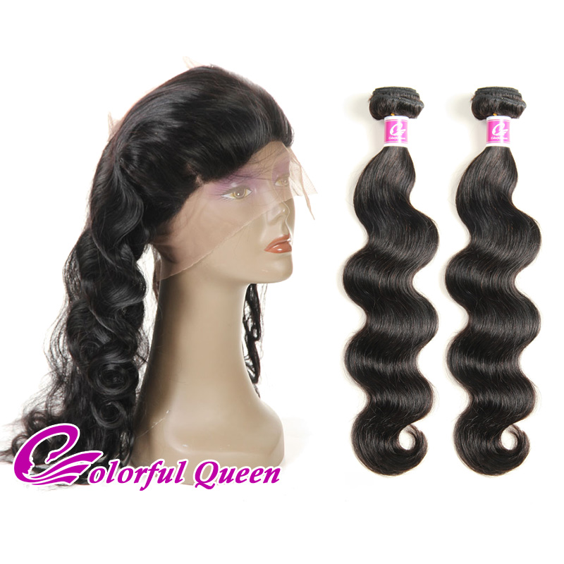 Body Wave 2 bundles with 360 Frontal