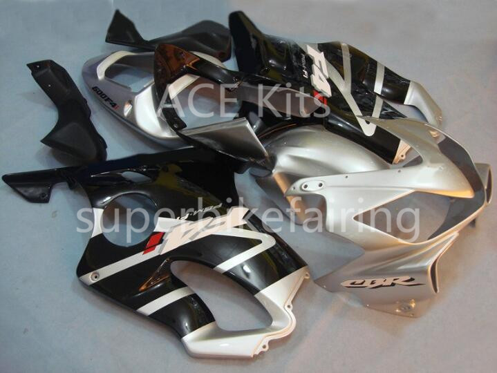 

3 free gifts For Honda CBR600F4i 01 02 03 CBR 600F4i CBR600 2001 2002 2003 ABS Motorcycle fairing Black Ivory White AA55