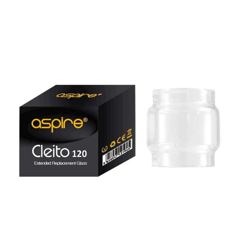 

Authentic Aspire Cleito 120 Replacement Pyrex Glass Tube 4ml 5ml for Aspire Cleito 120 Tank 100% Original