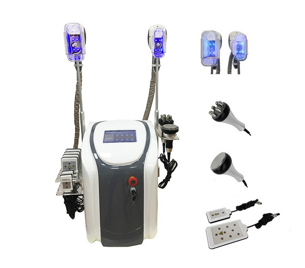 

Double Cryo Handles Cool Body Sculpting Cryolipolysis Cavitation RF Lipo Laser Fat Freeze Slimming Machine