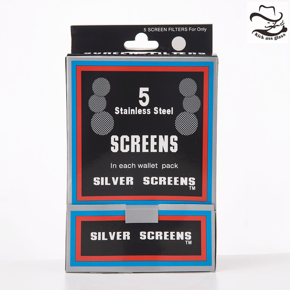 

Smoking Silver Stainless Steel Screens Screen Filters Net 5 Each Wallet Pack Standard Metal Pipe Sell Brass Filter R8
