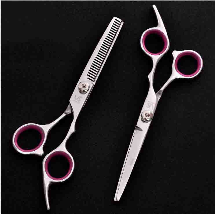 

6CR13 STAINLESS STEEL PROFESSIONAL HAIRDRESSING HAIR CUTTING BARBER SALOON SCISSORS 6.5"