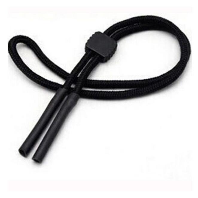 

Black Sports Safety Glasses Sunglasses Holder Eyeglasses Neck Cord String Retainer Strap 100Pcs/Lot Free Shipping