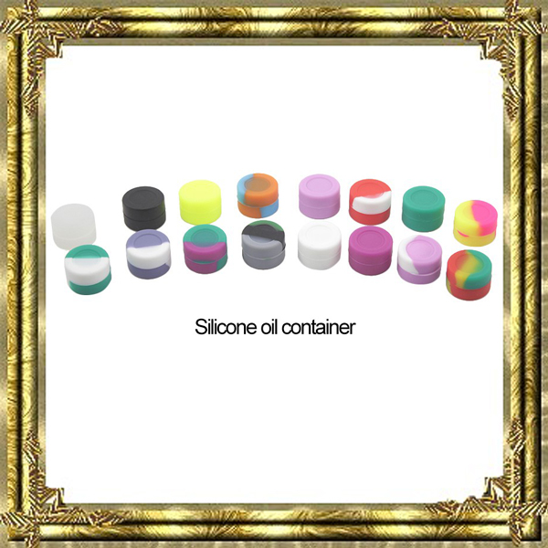 

FDA approved 2 ml the best selling Non-stick Silicone Container For Wax Bho Oil Butane Vaporizer Silicon Jars Dab Wax Container