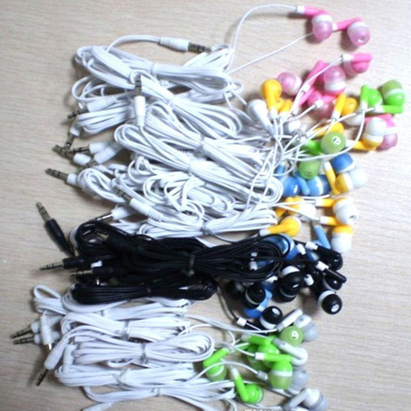 

Hot Cheapest Disposable Earphones Headphone Headset For Bus Or Train Or Plane One Time Use Low Cost Earbuds For School,Hotel,Gyms, Mixed color