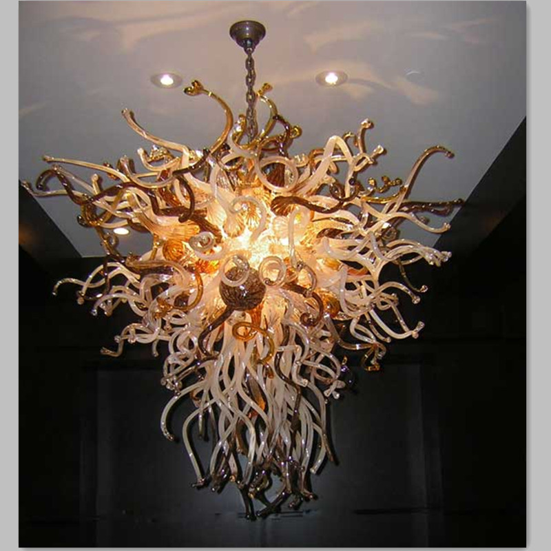 

Led Source 100% Hand Blown Chandeliers Borosilicate living room baby Glass New Murano Art Crystal Venetian Style