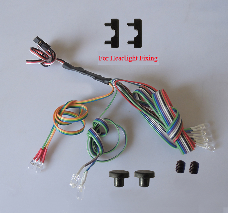 

RC car 1/14 tamiya model toys truck 1/14 Volvo Excavator Light Module JD-106A
