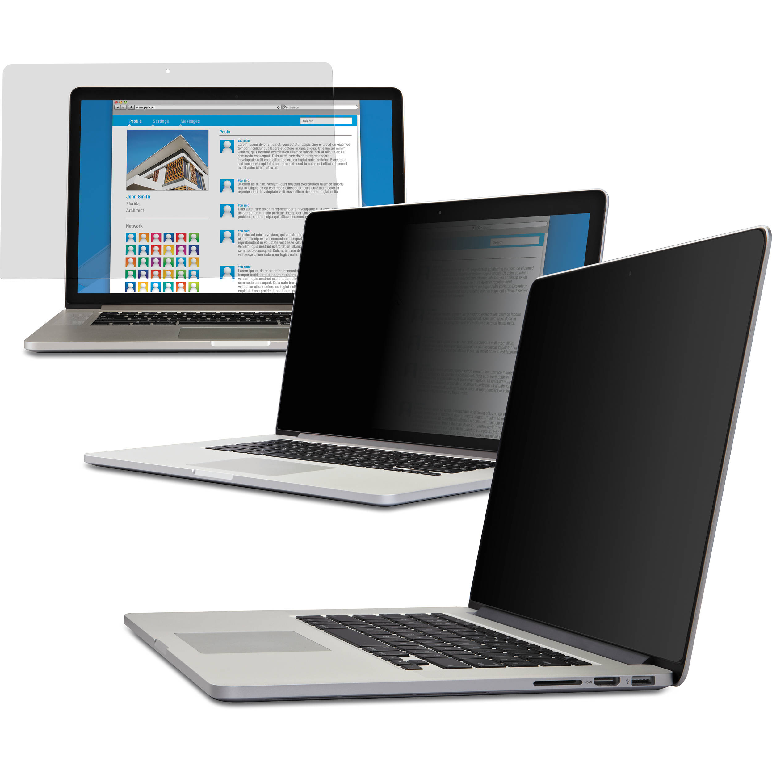 

Factory Outlet Privacy Filter for laptop /LCD 12.5inch 13.3inch 14inch 15”15.6”17“ 17.3“ Privacy Screen Protector Any size can be customized
