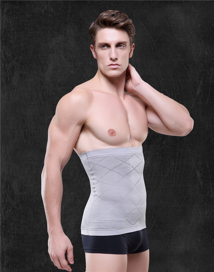 Shaper waist cincher men girdle Slim Belt Supports Waist Contral men body shaper belly underwear mans waist Corset Temper-image-403059846