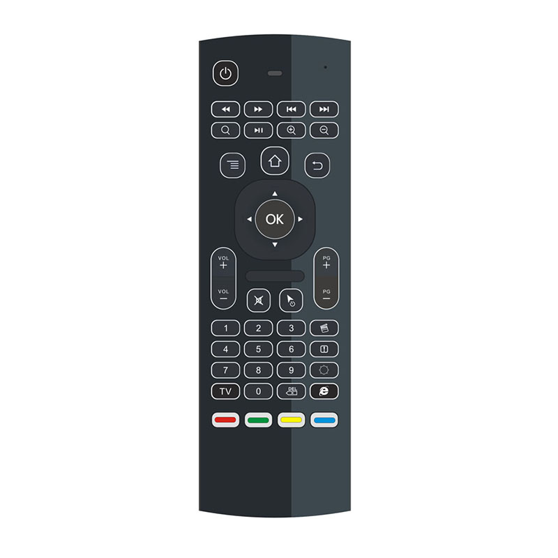 

MX3 Backlight X8 Mini Keyboard With IR Learning Qwerty 2.4G Wireless Remote Control 6Axis Fly Air Mouse Backlit Gampad For Android TV Box