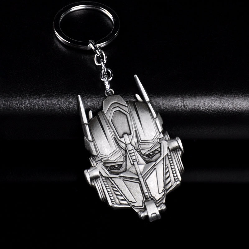 

Fashion Transformers Mask Keychain For Men Trinket Llavero Anime Car Keyring Key Chain Ring Key Holder Chaveiro Jewelry Gift Souvenirs