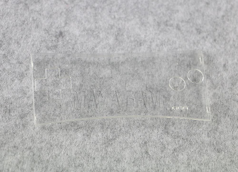 

Transparent Face cover console cover case faceplate for gameboy micro GBM