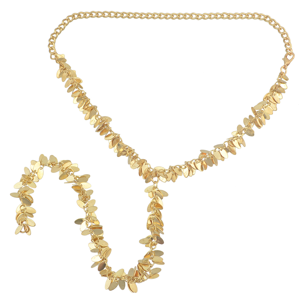 

idealway New 2 color Fashion Jewelry Silver Gold Plated Pendant Long Chain Choker Necklace For Women British Style