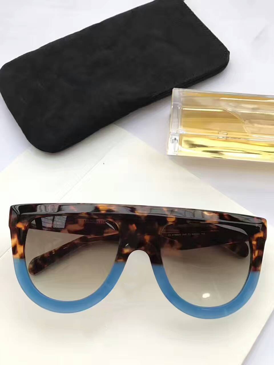 

New sunglasses CL41398 gafas de sol sunglass ways ellipse box sunglasses men and women sun glasses color oculos brand