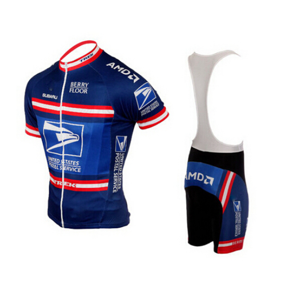 2021 USPS US United States Postal cycling Jersey breathable cycling jerseys Short sleeve summer quick dry cloth MTB Ropa Ciclismo B16