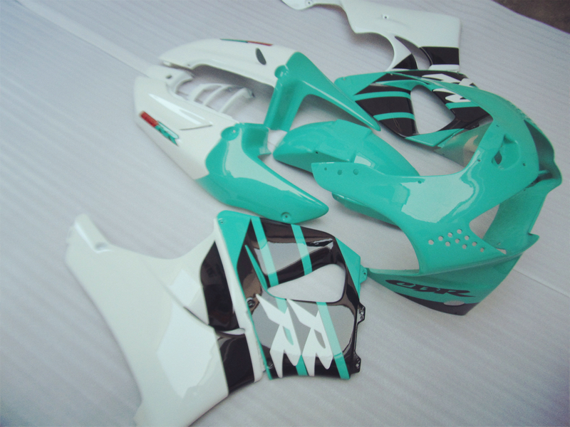 

Hot sale fairing kit for Honda CBR919RR 98 99 green white fairings set CBR 900RR 1998 1999 OT21, Same as picture