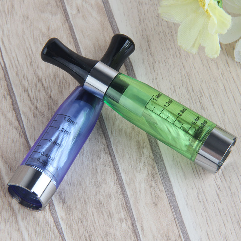 

1.6ml CE4 Vape Pen Vaporizer Clearomizer 510 Electonic Cigarette Atomizer Fit eGo T Evod Pass Through Battery VS CE5 CE6 MT3 Tank