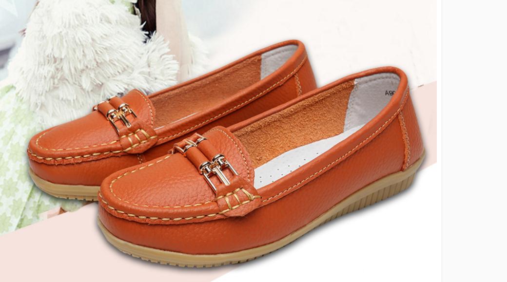 

Mom comfortable shoes soft bottom single women flat non-slip shallow mouth middle-aged and old women's shoes of the spring and autumn perio, Black