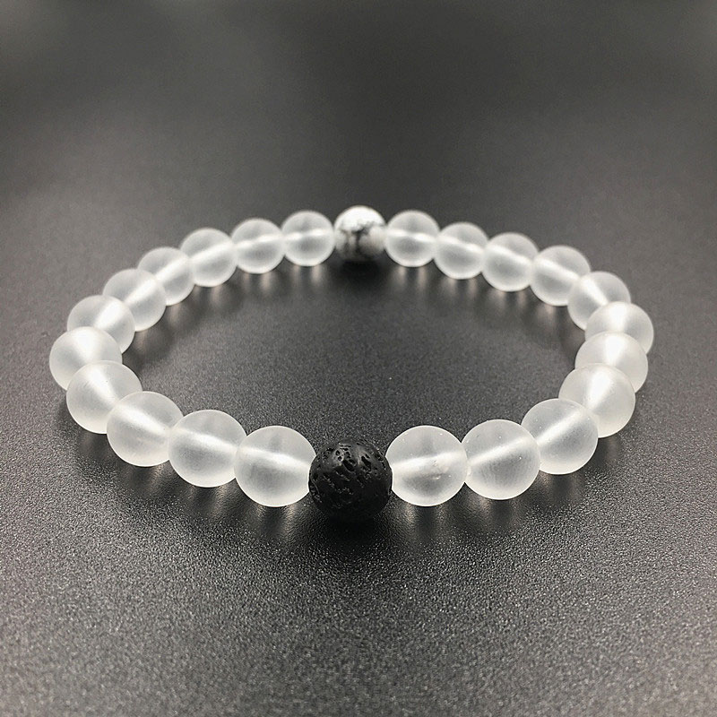 

Mixed styles New Men Women's Diffuser Jewelry Anti-fatigue Buddha Lava Natural Stone Charm Bracelets Volcanic Rock Prayer Beads