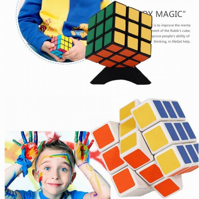 

MOQ 320pcs Rubics Cube Rubix Cube Magic Cube Rubic Square Mind Game Puzzle for Kids (Color: Multicolor) 5.7x5.7x5.7