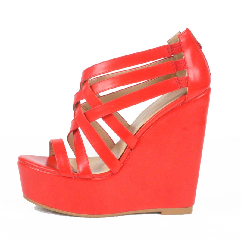 red wedges size 12