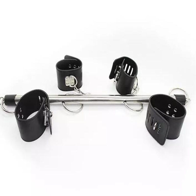Newest BDSM Bed Restraint System Pleasure bed Bondage Ankle cuffs Leg cuffs Slave Femdom Wrist Ankle Restraint Belt Adult Sex Toys