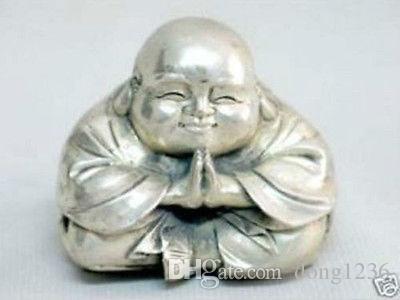 

Rare excellent Tibet Silver Buddha statue