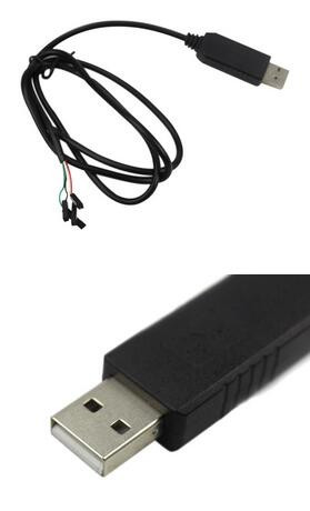 5pcs//lot PL2303HX USB Turn TTL RS232 Module Upgrade USB to Serial Download Cable Nine Brush line